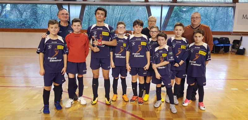 Finale championnat futsal u13 rf2m 2eme le 130119